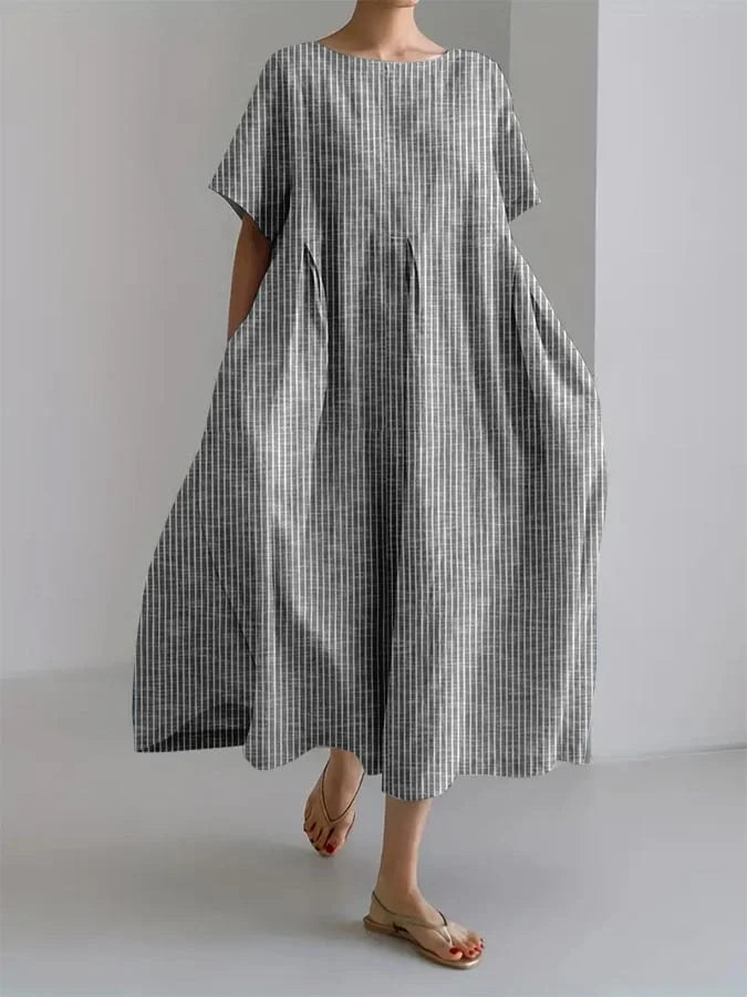 Tessa | Lange retrojurk met comfortabele pasvorm – perfect voor elke dag.