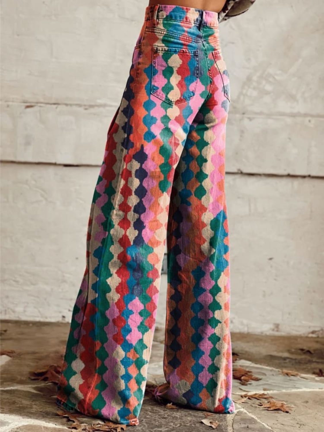 NADINA - WIJDE BOHEMIAN BROEK