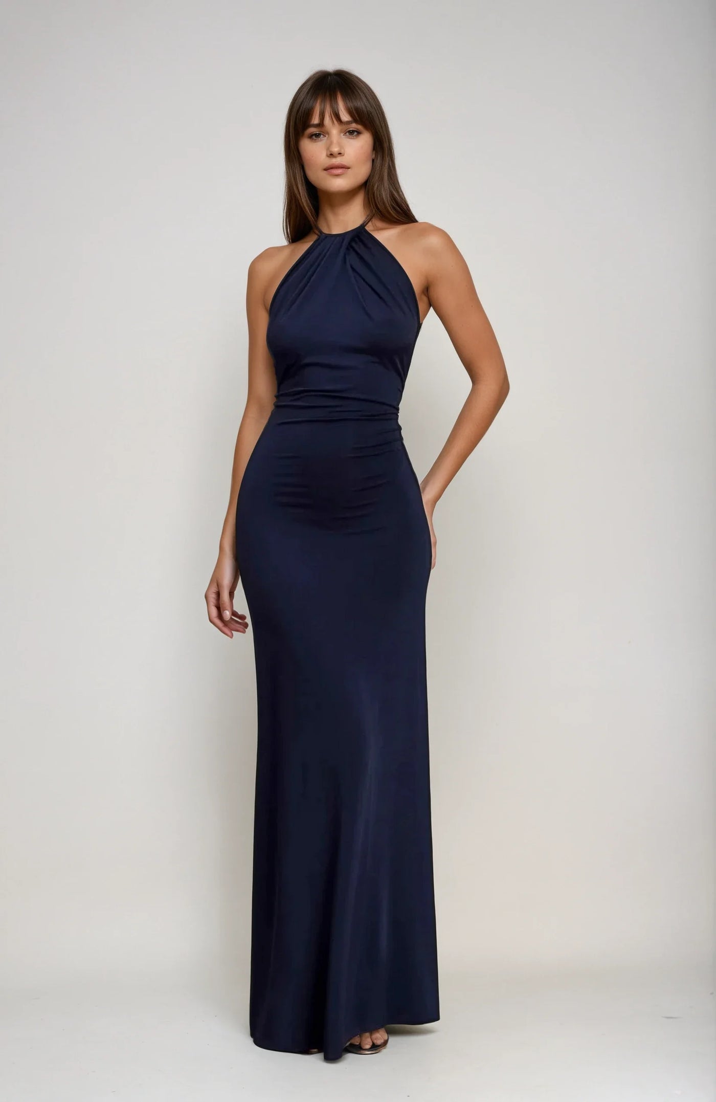 Florence™ | lange zomerse jurk met haltersluiting