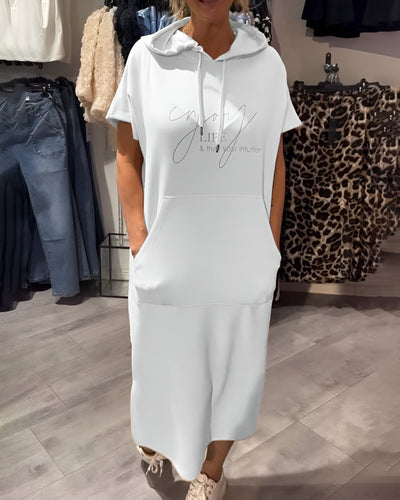 Lina™ | Elegante en luchtige hoodie-jurk