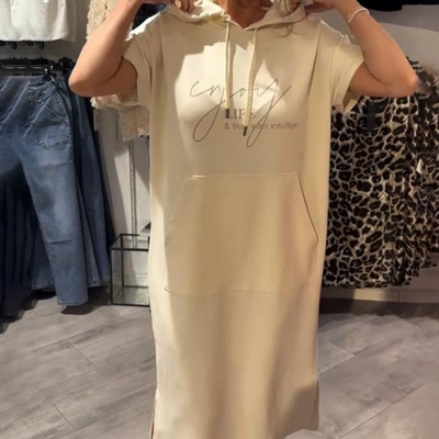 Lina™ | Elegante en luchtige hoodie-jurk