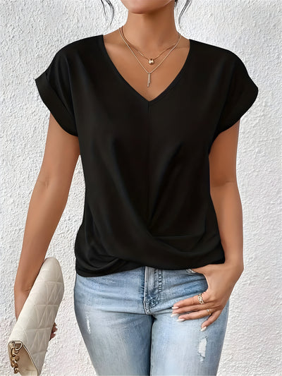 Faina™ | ELEGANTE BLOUSE MET VERFIJNDE V-HALS