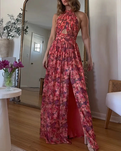 Isabella | luchtig kleed met open rug