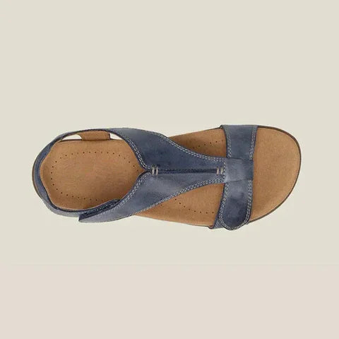 Nora | Stijlvolle Orthopedische Sandalen van Leer