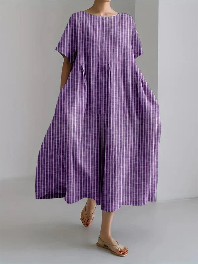 Tessa | Lange retrojurk met comfortabele pasvorm – perfect voor elke dag.