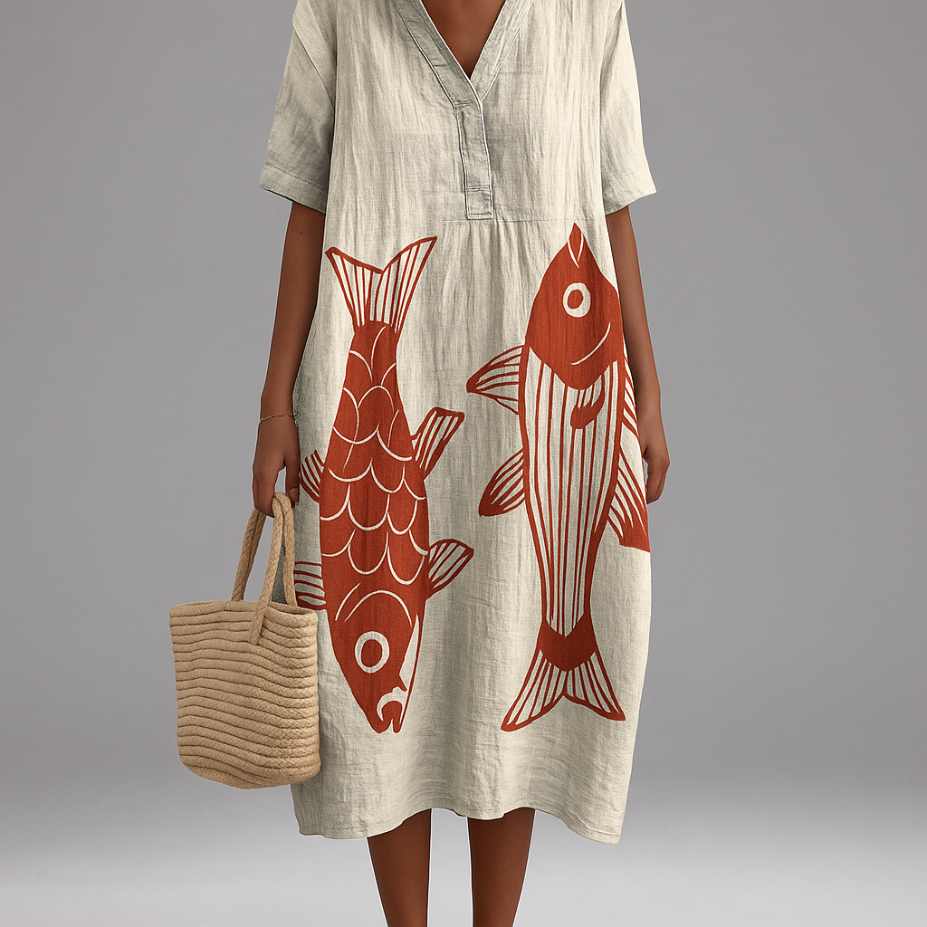 Chloé™ | Chique jurk met strak design