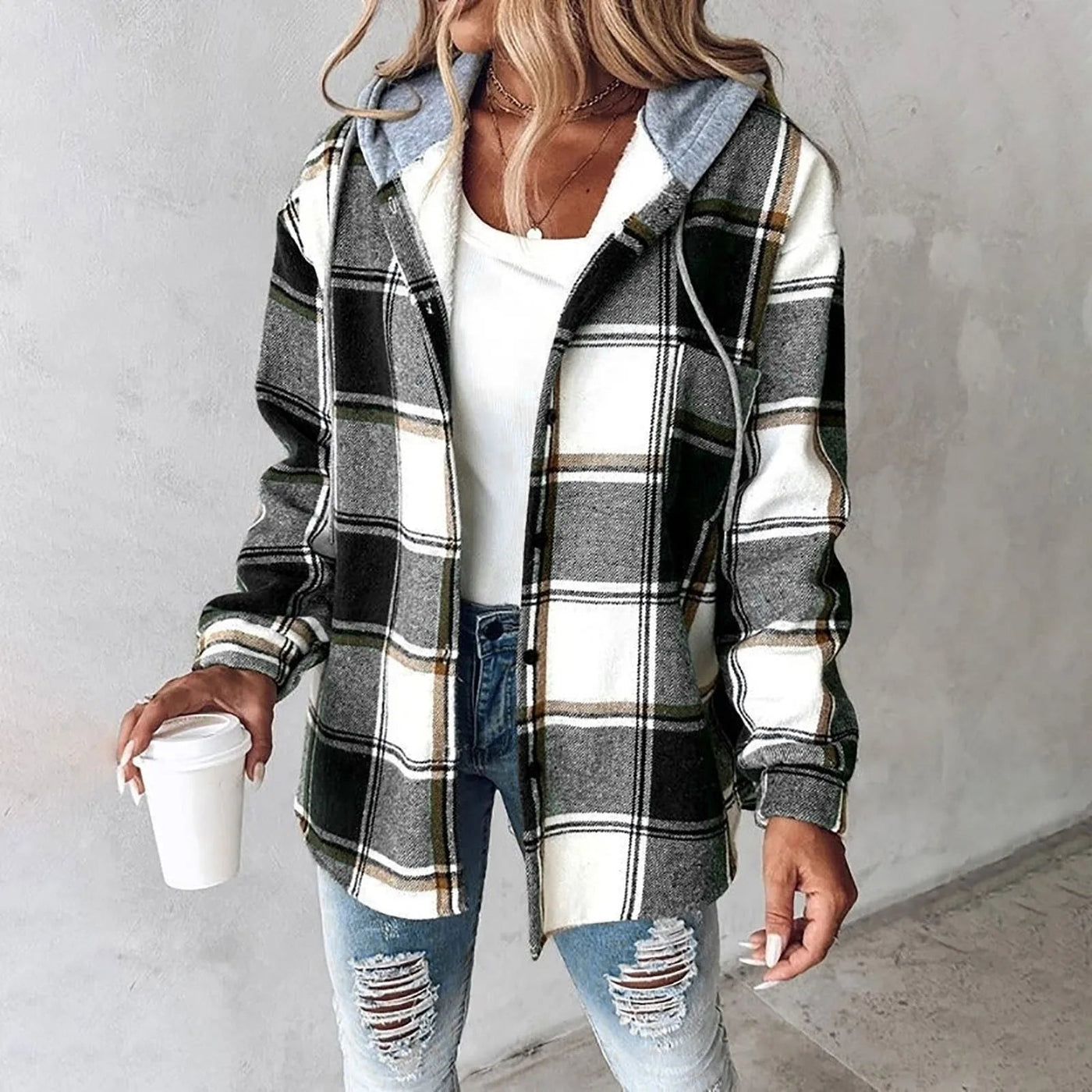Lotte™ | Aurora Flanellen Jas