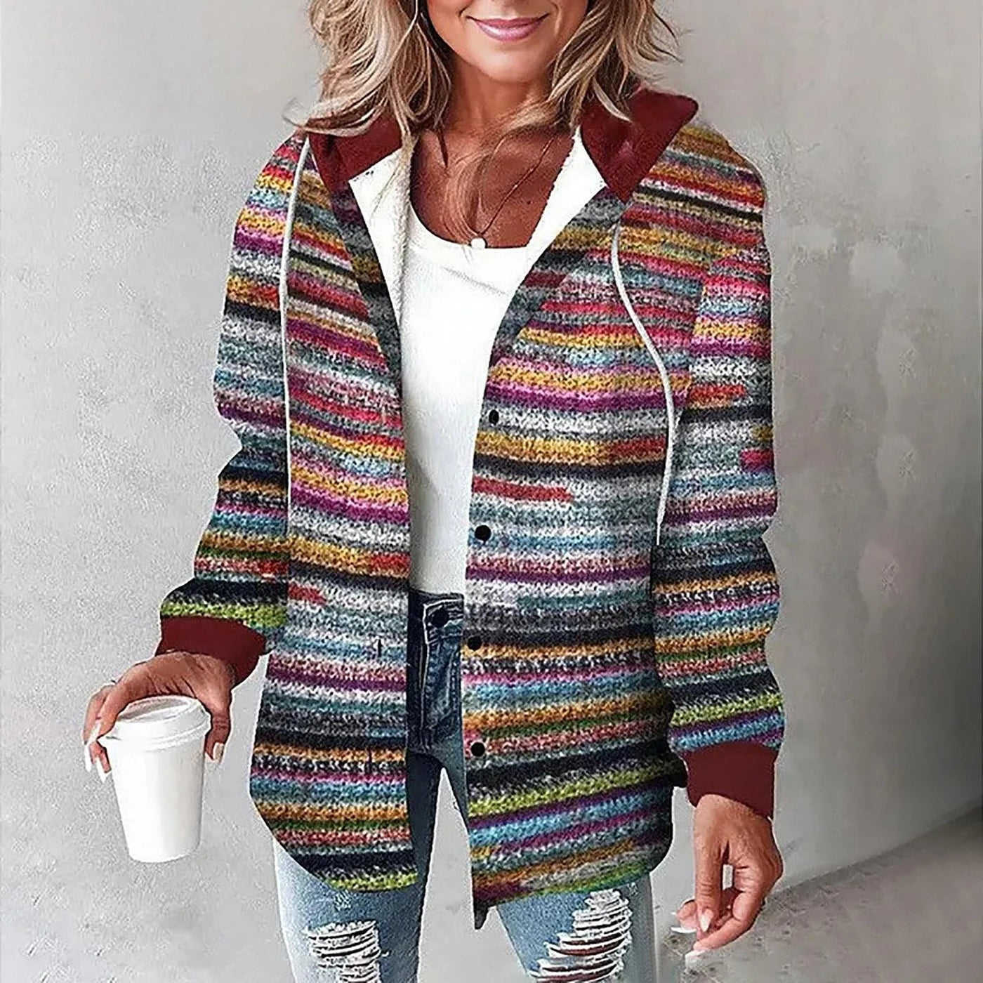 Lotte™ | Aurora Flanellen Jas