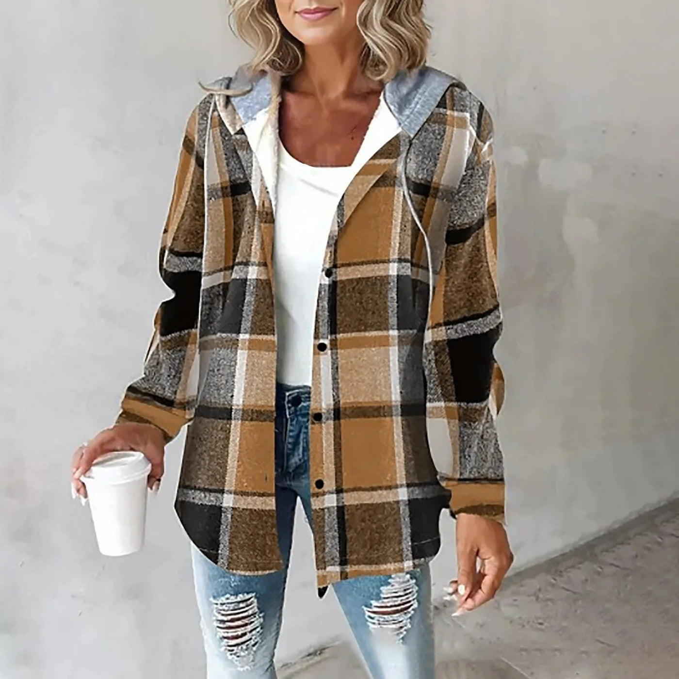 Lotte™ | Aurora Flanellen Jas