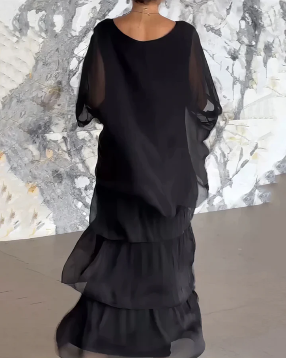 Solea™ | ELEGANTE VLOEIENDE LANGE JURK