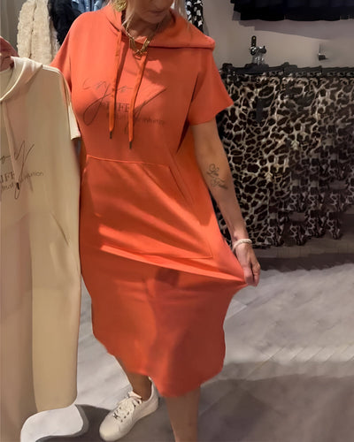 Lina™ | Elegante en luchtige hoodie-jurk